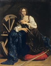 Caravaggio: Alexandriai Szent Katalin (1598 körül)